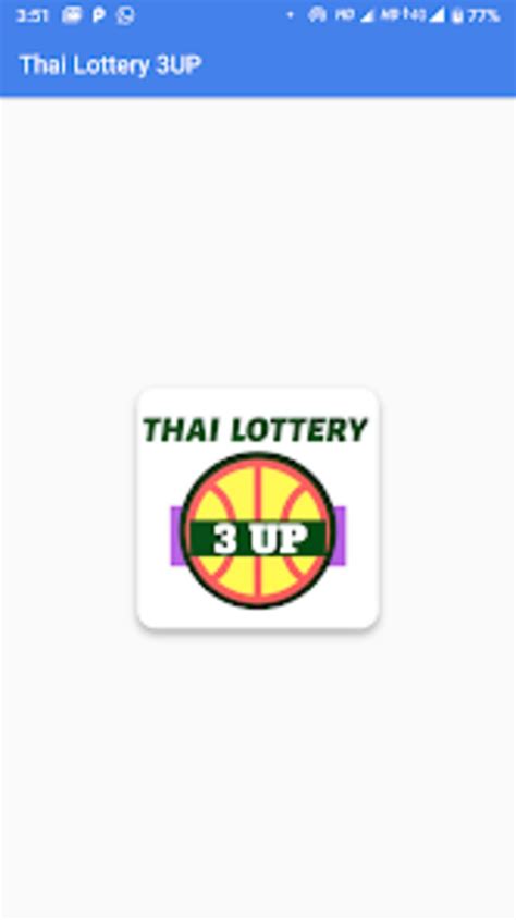 thai lottery 3up|Thai Lottery 3UP for Android .